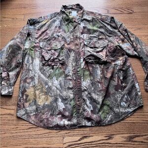Remington  Bill Jordan AdvantageTimber
Vented Hunting Long Sleeve ButtonSize 2xl